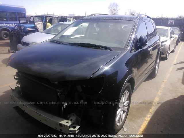 4S4WX92D184420196 - 2008 SUBARU TRIBECA LIMITED BLACK photo 2