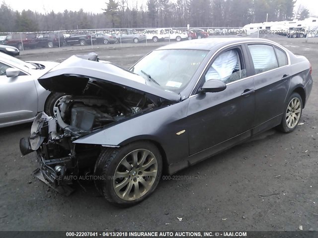 WBAVD33516KV64012 - 2006 BMW 330 XI GRAY photo 2