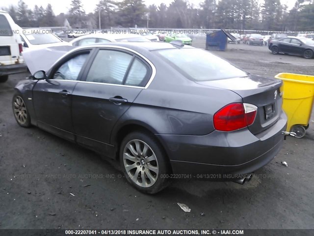 WBAVD33516KV64012 - 2006 BMW 330 XI GRAY photo 3