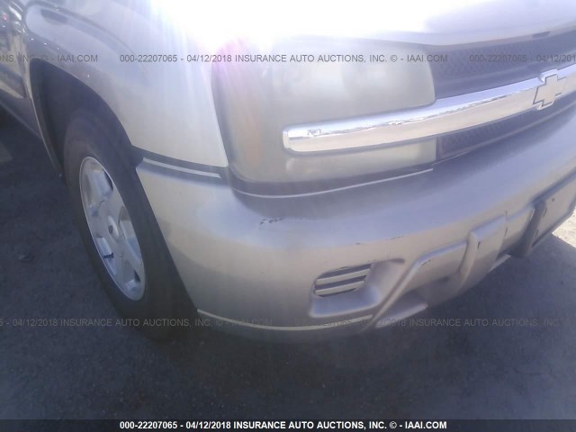 1GNDS13S432386789 - 2003 CHEVROLET TRAILBLAZER  BEIGE photo 6