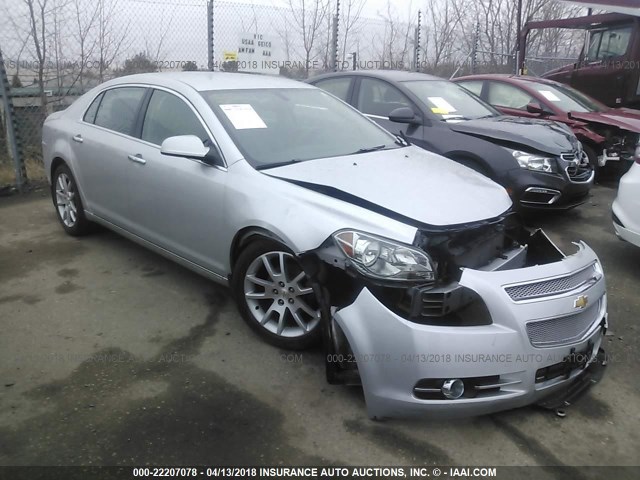 1G1ZE5E73BF128656 - 2011 CHEVROLET MALIBU LTZ SILVER photo 1