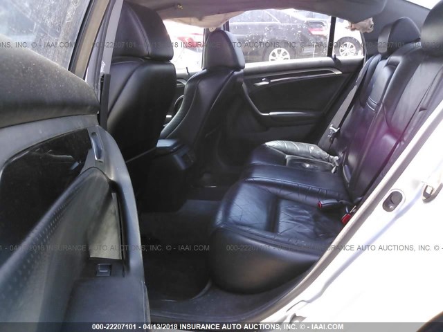 19UUA66255A062751 - 2005 ACURA TL SILVER photo 8