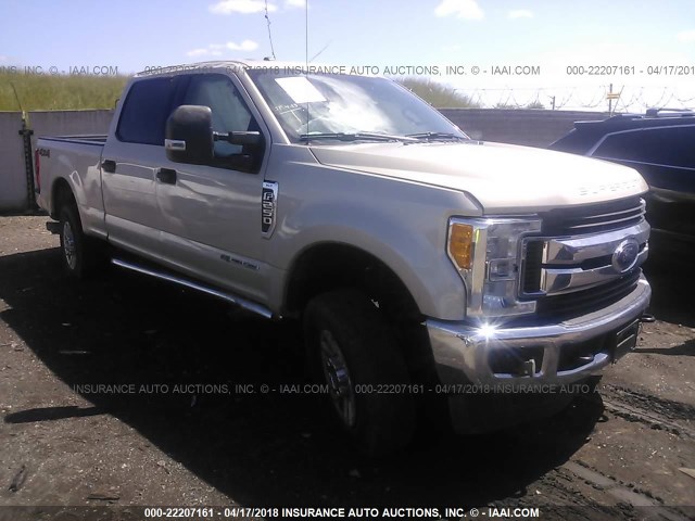 1FT7W2BT9HEE14814 - 2017 FORD F250 SUPER DUTY BROWN photo 1