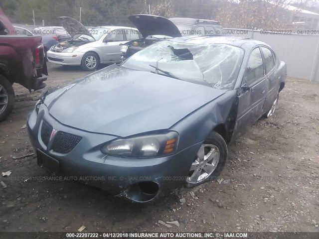 2G2WP552X71231262 - 2007 PONTIAC GRAND PRIX ლურჯი ფოტო 2