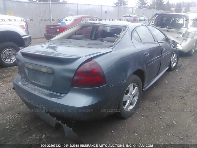 2G2WP552X71231262 - 2007 PONTIAC GRAND PRIX ლურჯი ფოტო 4