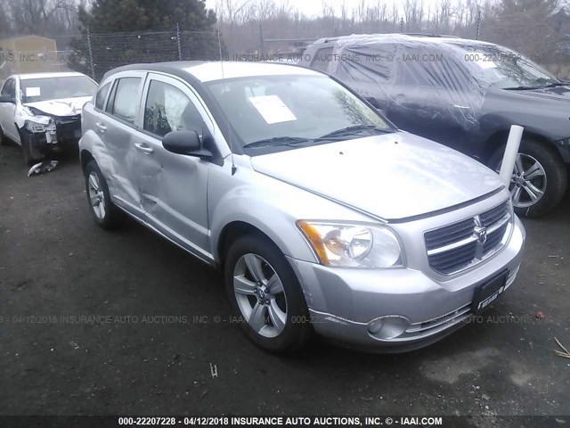 1B3CB3HA5BD296376 - 2011 DODGE CALIBER MAINSTREET SILVER photo 1