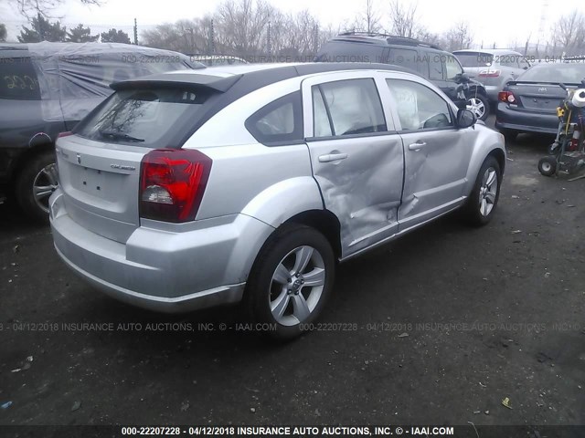 1B3CB3HA5BD296376 - 2011 DODGE CALIBER MAINSTREET SILVER photo 4