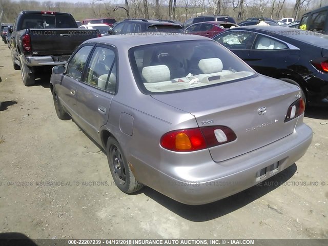 2T1BR12E7XC146196 - 1999 TOYOTA COROLLA VE/CE/LE TAN photo 3