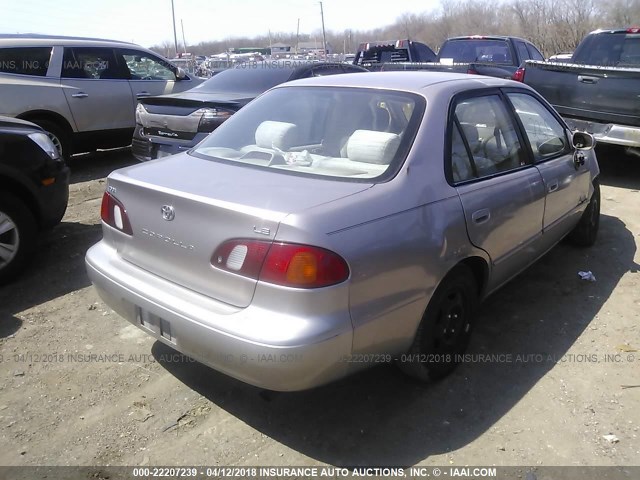 2T1BR12E7XC146196 - 1999 TOYOTA COROLLA VE/CE/LE 棕色 照片 4