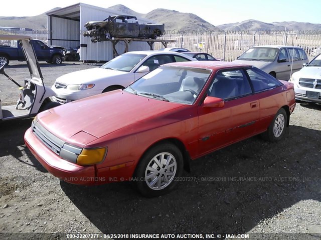 JT2ST65L2G7046073 - 1986 TOYOTA CELICA GT-S RED photo 2