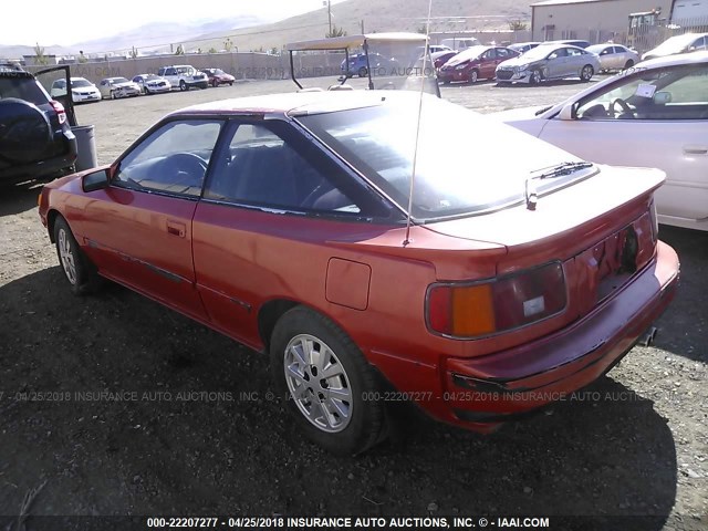 JT2ST65L2G7046073 - 1986 TOYOTA CELICA GT-S RED photo 3