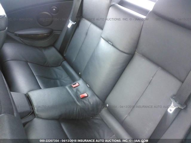 WBAEB5C56AC225430 - 2010 BMW 650 I შავი ფოტო 8