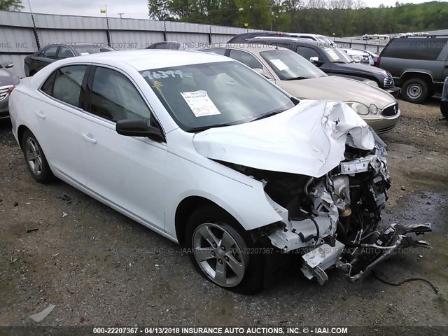 1G11B5SLXFF350382 - 2015 CHEVROLET MALIBU LS თეთრი ფოტო 1