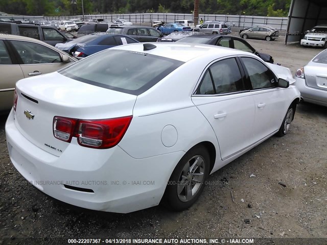 1G11B5SLXFF350382 - 2015 CHEVROLET MALIBU LS თეთრი ფოტო 4