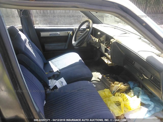 1G4AH51W3JT446698 - 1988 BUICK CENTURY CUSTOM BLUE photo 5