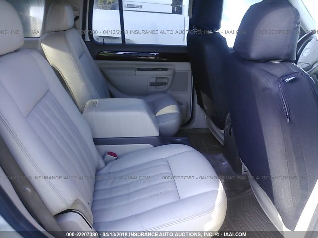 5LMEU88H84ZJ37071 - 2004 LINCOLN AVIATOR 白色 照片 8