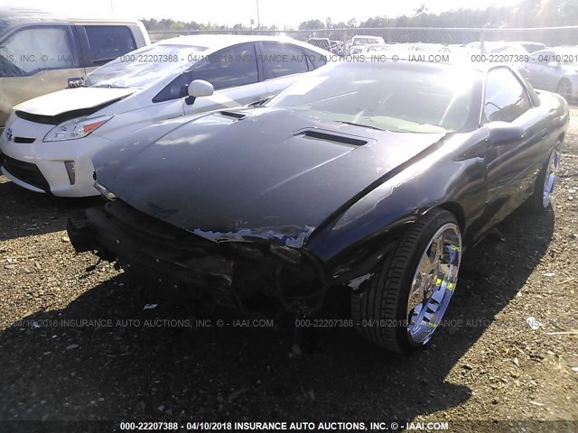 2G1FP22S7S2130223 - 1995 CHEVROLET CAMARO BLACK photo 6