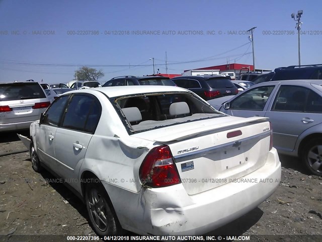 1G1ZT52865F299425 - 2005 CHEVROLET MALIBU LS 白色 照片 3