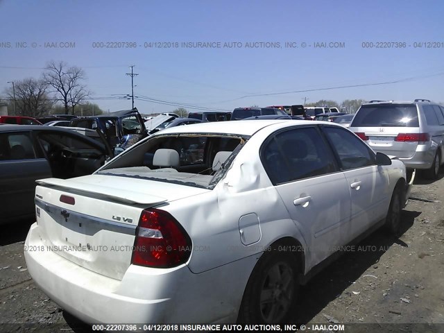 1G1ZT52865F299425 - 2005 CHEVROLET MALIBU LS 白色 照片 4