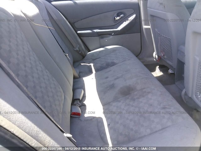 1G1ZT52865F299425 - 2005 CHEVROLET MALIBU LS 白色 照片 8