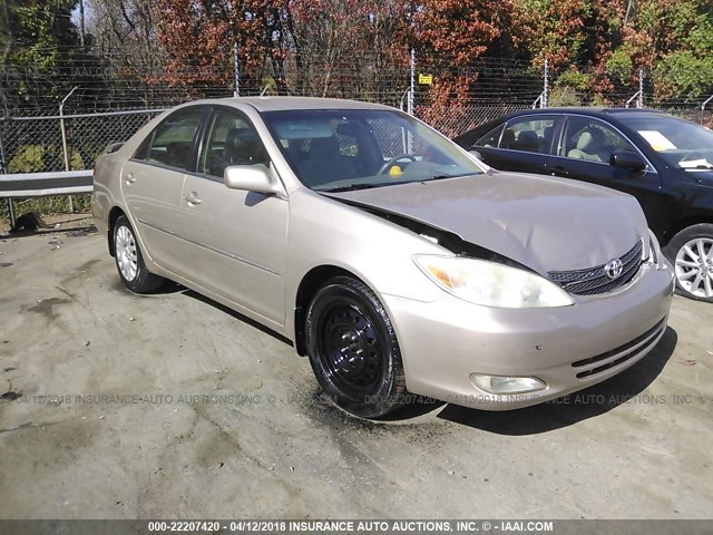 4T1BE32K64U839543 - 2004 TOYOTA CAMRY LE/XLE/SE ოქროსფერი ფოტო 1