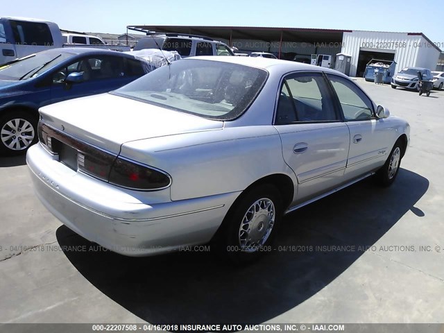2G4WY55J621140607 - 2002 BUICK CENTURY LIMITED SILVER photo 4