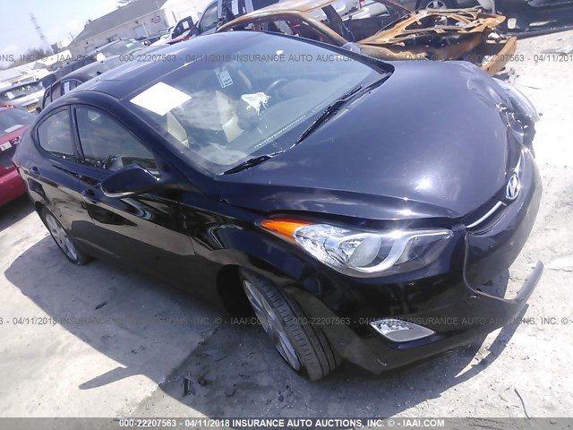 KMHDH4AE3DU797432 - 2013 HYUNDAI ELANTRA GLS/LIMITED BLACK photo 1