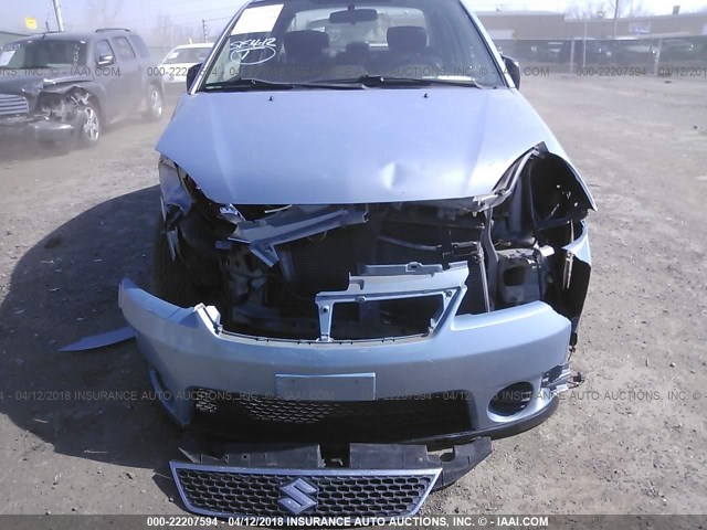 JS2RA62S265302106 - 2006 SUZUKI AERIO Light Blue photo 6