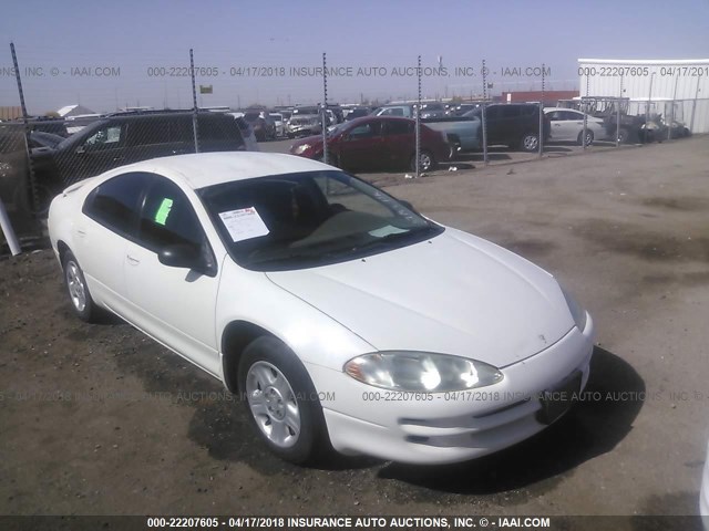 2B3HD46R53H561638 - 2003 DODGE INTREPID SE WHITE photo 1