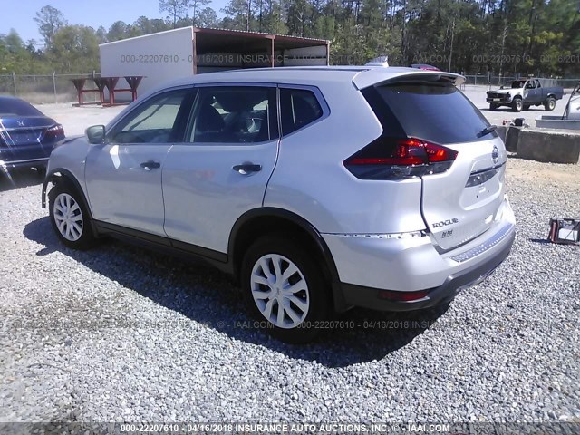 5N1AT2MT8JC713719 - 2018 NISSAN ROGUE S/SL SILVER photo 3