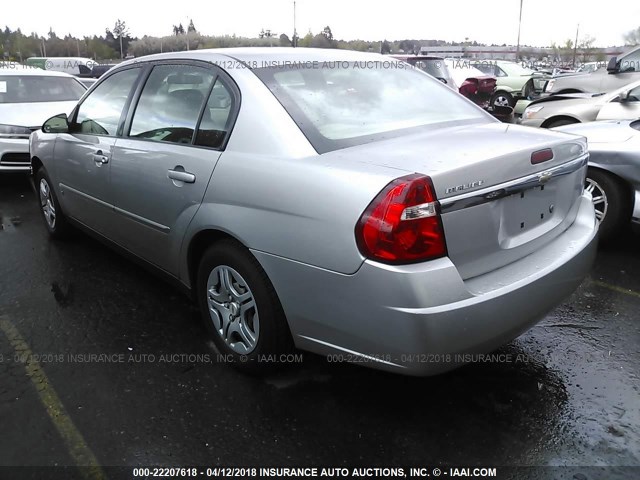 1G1ZS58F77F110776 - 2007 CHEVROLET MALIBU LS ვერცხლისფერი ფოტო 3