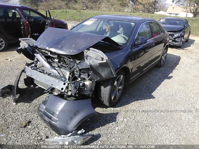 1G1ZC5E13BF101264 - 2011 CHEVROLET MALIBU 1LT 灰色 照片 2