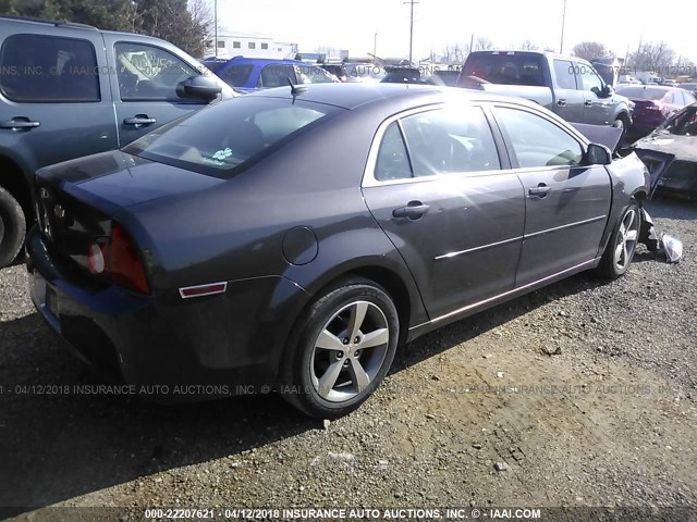 1G1ZC5E13BF101264 - 2011 CHEVROLET MALIBU 1LT 灰色 照片 4