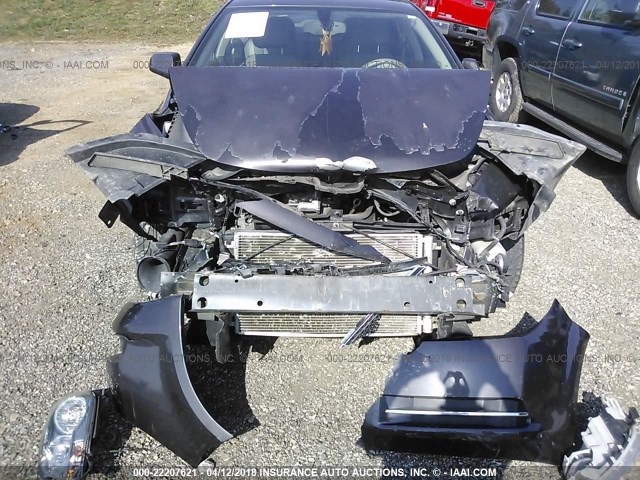 1G1ZC5E13BF101264 - 2011 CHEVROLET MALIBU 1LT 灰色 照片 6