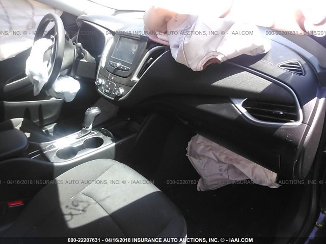 1G1ZB5STXGF210157 - 2016 CHEVROLET MALIBU LS MAROON photo 5