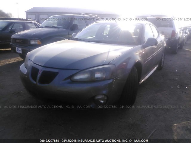 2G2WS522951210239 - 2005 PONTIAC GRAND PRIX GT GRAY photo 2