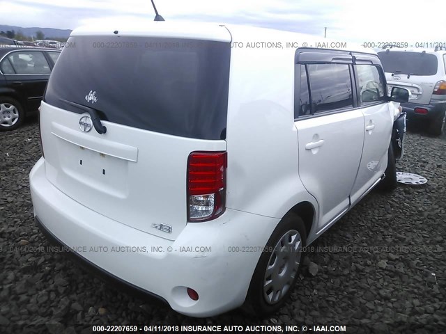 JTLZE4FE1FJ076305 - 2015 TOYOTA SCION XB თეთრი ფოტო 4