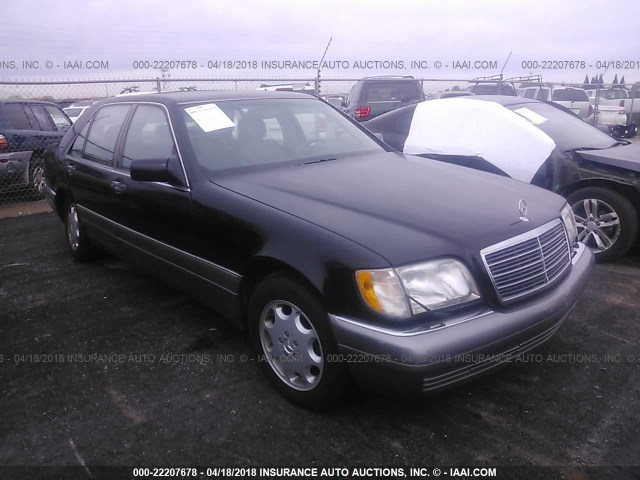 WDBGA43E6SA265592 - 1995 MERCEDES-BENZ S 420 BLACK photo 1