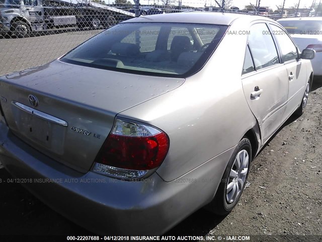 4T1BE32K26U712677 - 2006 TOYOTA CAMRY LE/XLE/SE 米色 照片 4