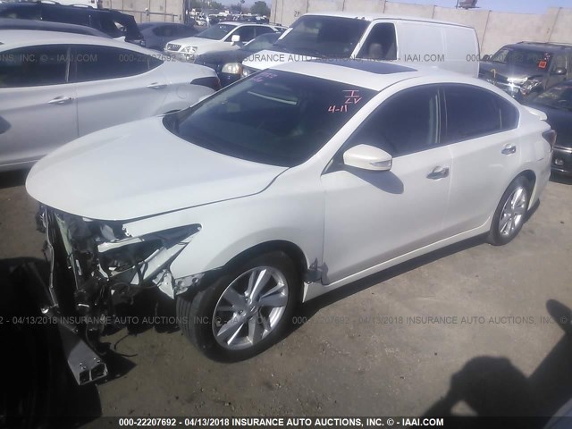 1N4AL3AP6EN226780 - 2014 NISSAN ALTIMA 2.5/S/SV/SL WHITE photo 2