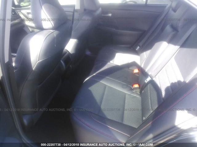4T1BF1FK5HU369555 - 2017 TOYOTA CAMRY LE/XLE/SE/XSE BLACK photo 8