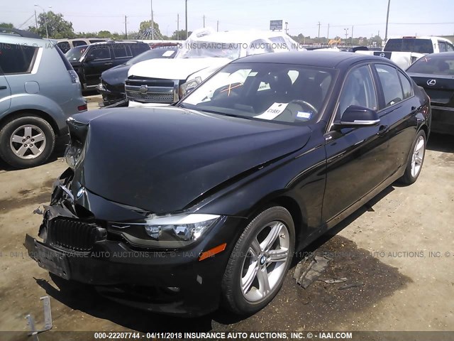 WBA3D3C5XFK157622 - 2015 BMW 328 D BLACK photo 2