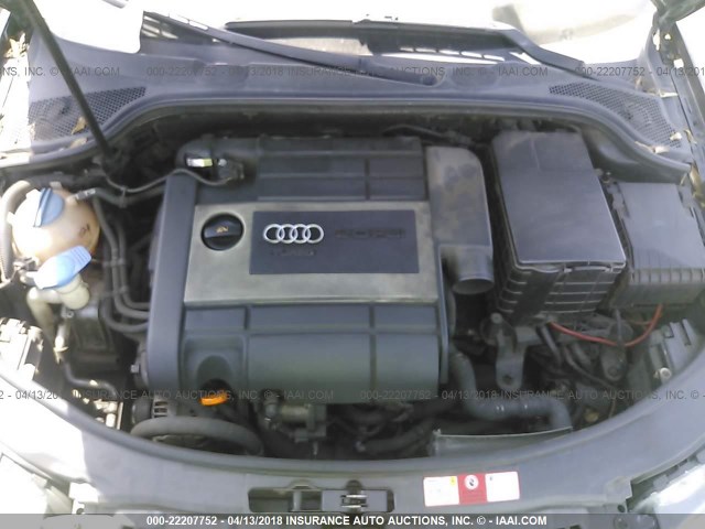 WAUMF78P46A001999 - 2006 AUDI A3 2.0 SPORT BLACK photo 10