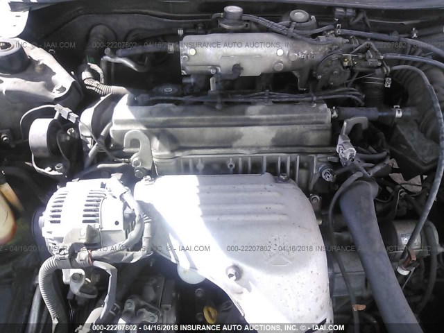 4T1BG22K0YU969683 - 2000 TOYOTA CAMRY CE/LE/XLE 绿色 照片 10