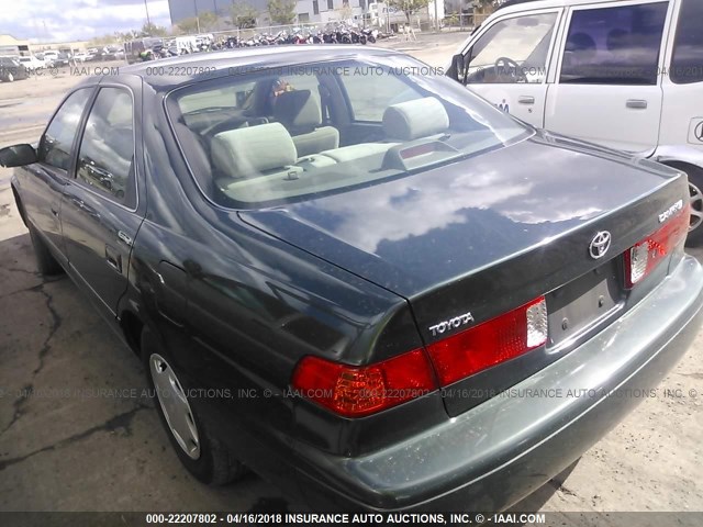 4T1BG22K0YU969683 - 2000 TOYOTA CAMRY CE/LE/XLE 绿色 照片 3