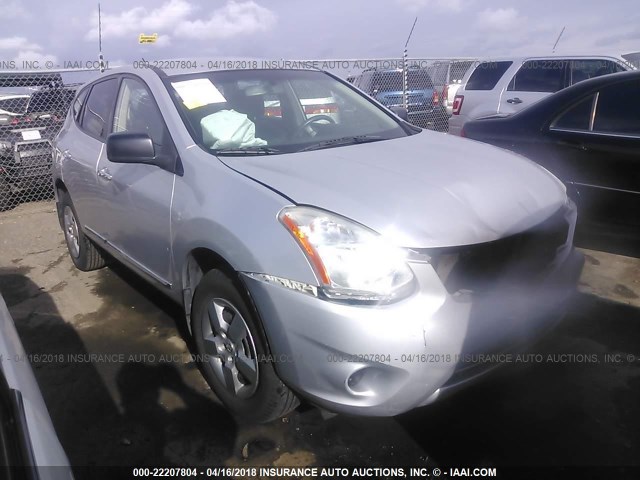 JN8AS5MT8BW575158 - 2011 NISSAN ROGUE S/SV/KROM SILVER photo 1