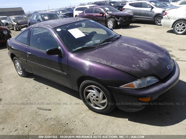 1G1JC1241W7296866 - 1998 CHEVROLET CAVALIER RS PURPLE photo 1