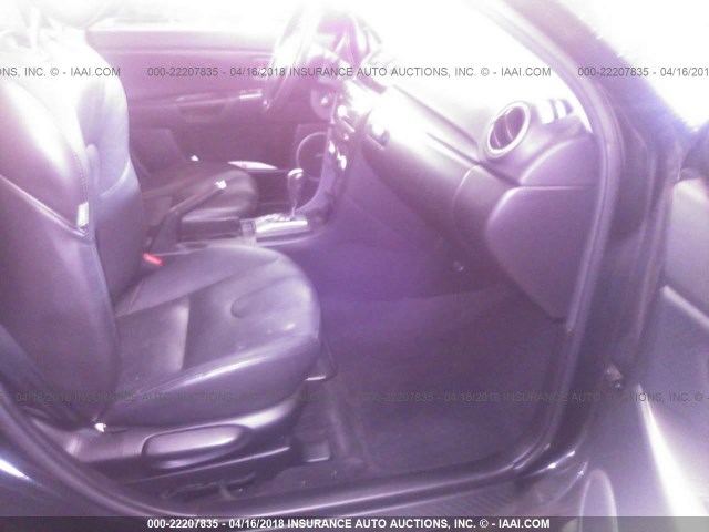 JM1BK343771613391 - 2007 MAZDA 3 HATCHBACK BLACK photo 5