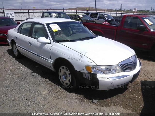 1LNHM97V0XY700508 - 1999 LINCOLN CONTINENTAL  Weiß Foto 1
