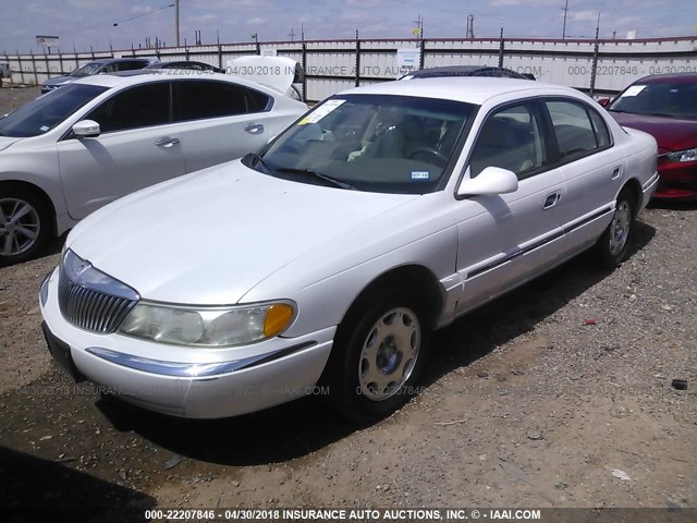 1LNHM97V0XY700508 - 1999 LINCOLN CONTINENTAL  Weiß Foto 2